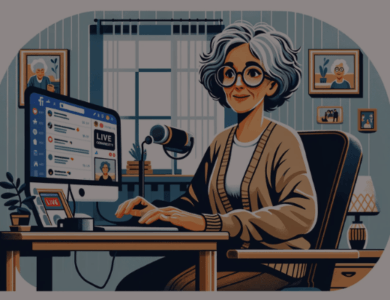 Facebook live streamer